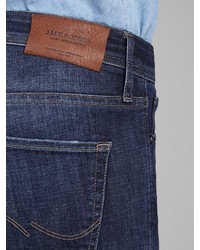 dunkelblaue enge Jeans von Jack & Jones