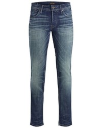 dunkelblaue enge Jeans von Jack & Jones