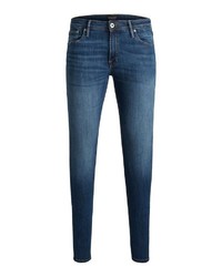 dunkelblaue enge Jeans von Jack & Jones