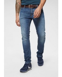 dunkelblaue enge Jeans von Jack & Jones