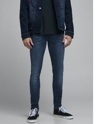 dunkelblaue enge Jeans von Jack & Jones