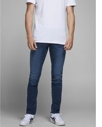 dunkelblaue enge Jeans von Jack & Jones