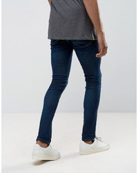 dunkelblaue enge Jeans von Jack and Jones