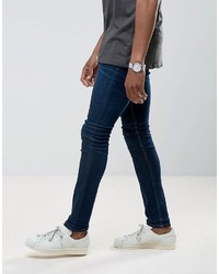 dunkelblaue enge Jeans von Jack and Jones