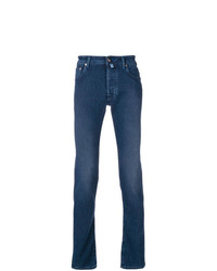 dunkelblaue enge Jeans von Jacob Cohen