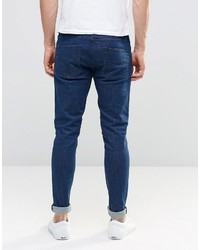 dunkelblaue enge Jeans von ONLY & SONS