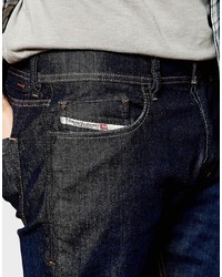 dunkelblaue enge Jeans von Diesel