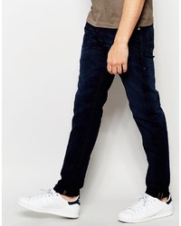 dunkelblaue enge Jeans von Diesel