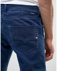 dunkelblaue enge Jeans von Diesel