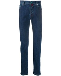 dunkelblaue enge Jeans von Kiton