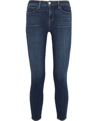 dunkelblaue enge Jeans von L'Agence