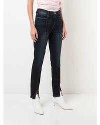 dunkelblaue enge Jeans von Frame Denim