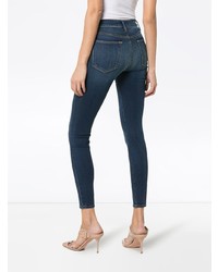 dunkelblaue enge Jeans von Frame Denim