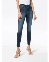 dunkelblaue enge Jeans von Frame Denim