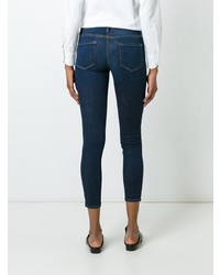 dunkelblaue enge Jeans von Frame Denim