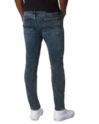 dunkelblaue enge Jeans von Levi's