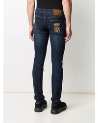 dunkelblaue enge Jeans von Dolce & Gabbana