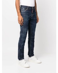 dunkelblaue enge Jeans von DSQUARED2
