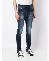 dunkelblaue enge Jeans von True Religion