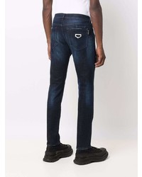 dunkelblaue enge Jeans von Philipp Plein