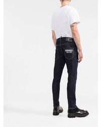 dunkelblaue enge Jeans von DSQUARED2