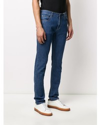 dunkelblaue enge Jeans von Canali