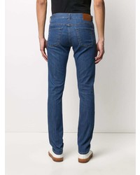 dunkelblaue enge Jeans von Canali