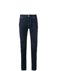 dunkelblaue enge Jeans von Love Moschino