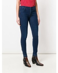 dunkelblaue enge Jeans von J Brand