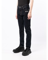 dunkelblaue enge Jeans von Off-White