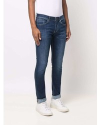 dunkelblaue enge Jeans von Dondup