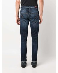 dunkelblaue enge Jeans von Dondup