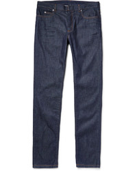 dunkelblaue enge Jeans von Maison Margiela