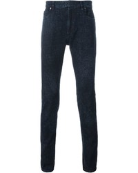 dunkelblaue enge Jeans von Maison Margiela