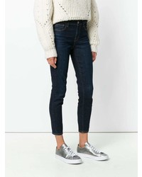 dunkelblaue enge Jeans von J Brand