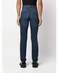 dunkelblaue enge Jeans von Zegna