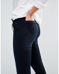 dunkelblaue enge Jeans von Blank NYC