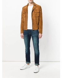 dunkelblaue enge Jeans von Emporio Armani