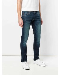 dunkelblaue enge Jeans von Emporio Armani