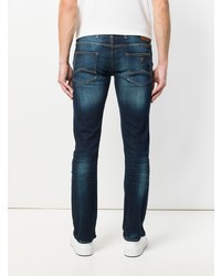 dunkelblaue enge Jeans von Emporio Armani