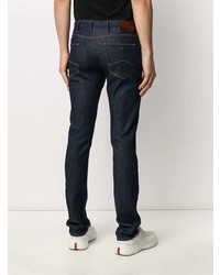 dunkelblaue enge Jeans von Emporio Armani