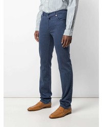 dunkelblaue enge Jeans von Kiton