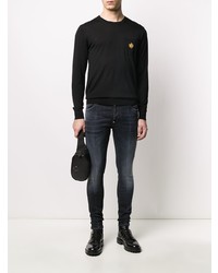 dunkelblaue enge Jeans von DSQUARED2