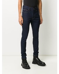 dunkelblaue enge Jeans von Amiri