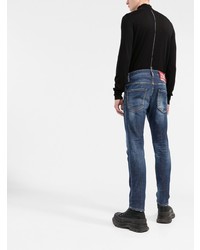 dunkelblaue enge Jeans von DSQUARED2