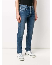 dunkelblaue enge Jeans von Nine In The Morning