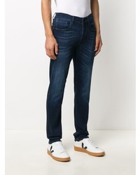 dunkelblaue enge Jeans von 7 For All Mankind