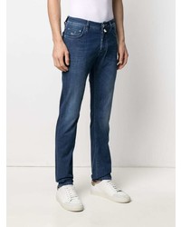 dunkelblaue enge Jeans von Jacob Cohen