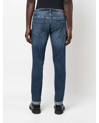 dunkelblaue enge Jeans von Dondup
