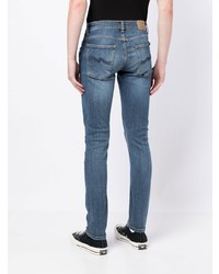 dunkelblaue enge Jeans von Nudie Jeans